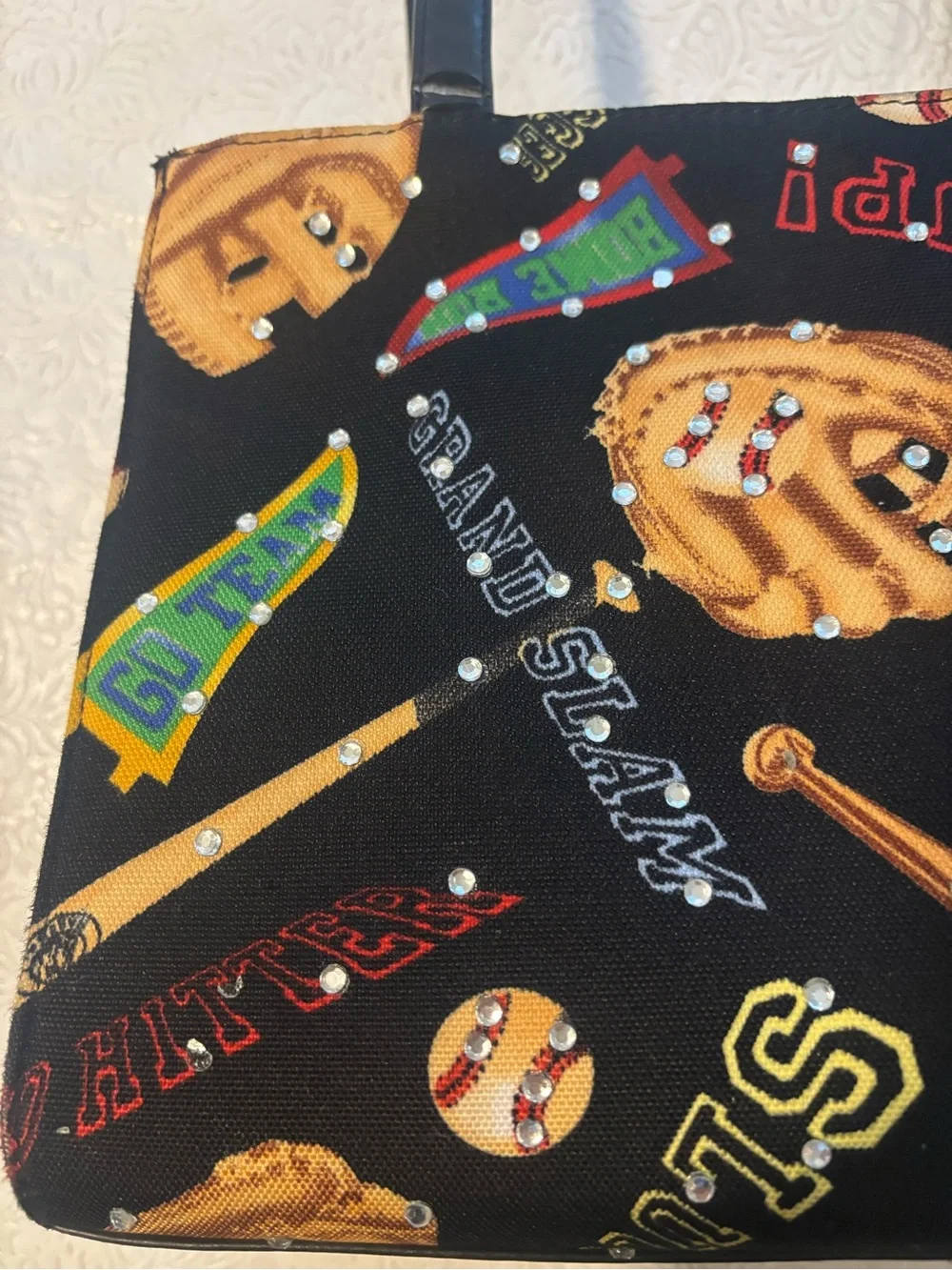 Baseball Theme Shoulder Purse